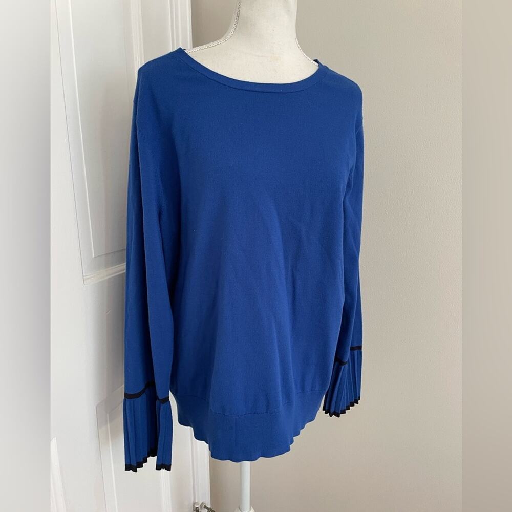 Talbots Pleated Sleeve Sweater